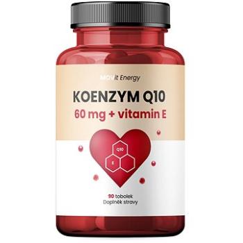 MOVit Koenzým Q10 60 mg + vitamín E, 90 kapsúl (8594202100757) + ZDARMA Šatka Movit Energy