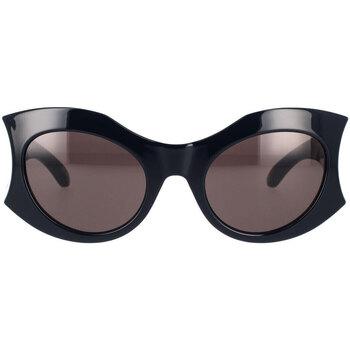 Balenciaga  Slnečné okuliare Occhiali da Sole  Hourglass Round BB0256S 001  Čierna
