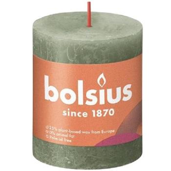 BOLSIUS rustikálna zelená oliva 80 × 68 mm (8717847146557)