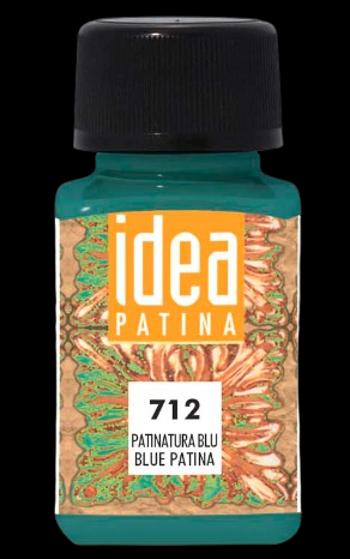 MAIMERI IDEA PATINA - Farba s efektom starožitnej patiny 3914712 - blue patina, 60 ml