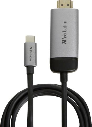 Verbatim USB-C™ káblový adaptér [1x USB-C ™ zástrčka - 1x HDMI zástrčka] 49144