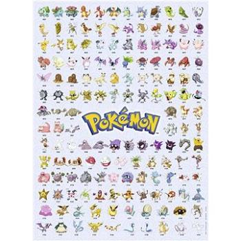 Ravensburger 147816 Prvých 151 Pokémonov 500 dielikov (4005556147816)