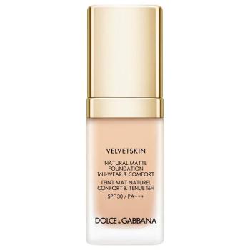 Dolce & Gabbana Zmatňujúci tekutý make-up Velvetskin ( Natura l Matte Foundation) 30 ml Linen