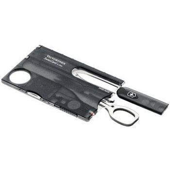 VICTORINOX Swiss Card Lite Translucent čierny (7611160014894)