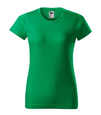 MALFINI Dámske tričko Basic - Stredne zelená | XXL