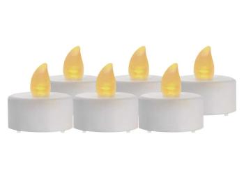 EMOS LED čajové sviečky biele 6ks DCCV11
