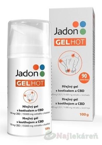 Jadon GEL HOT hřejivý gel s kostivalem a CBD 100g