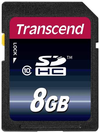 Pamäťová karta SDHC 8 GB Transcend Premium Class 10