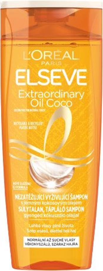 L'ORÉAL PARIS ELSEVE Extraordinary Oil Coco, nezaťažujúci vyživujúci šampón 400 ml