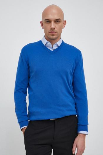 Bavlnený sveter United Colors of Benetton pánsky, tenký
