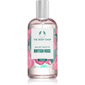 The Body Shop British Rose toaletná voda s vôňou kvetín pre ženy 100 ml