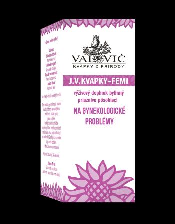 Valovič J.V. KVAPKY - FEMI na gynekologické problémy 50 ml