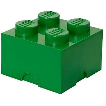 LEGO Úložný box 250 x 250 x 180 mm - tmavo- zelený (5706773400348)