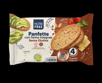Nutrifree Panfette Integrale - domáci chlieb krájaný celozrnný
