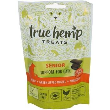 True Hemp Cat Senior maškrty pre staršie mačky 50 g (5430001357080)