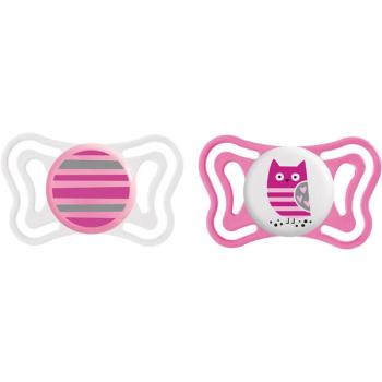 Chicco Physio Light 6-16m cumlík Girl-Strips/Owl 2 ks