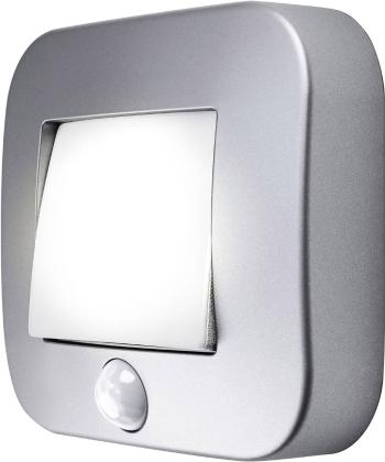 LEDVANCE NIGHTLUX® Hall L 4058075260672 LED nočné svetlo s PIR senzorom   štvorcový  LED  neutrálna biela strieborná