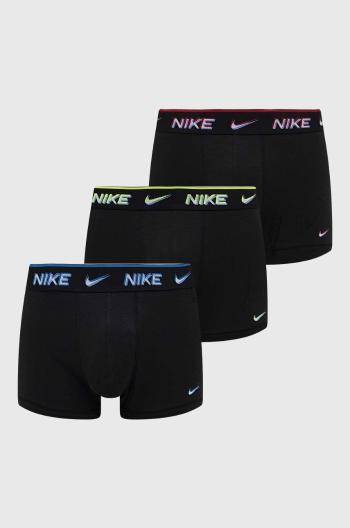 Boxerky Nike 3-pak pánske, červená farba