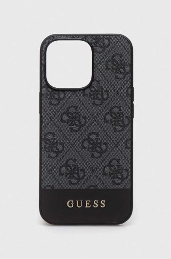 Puzdro na mobil Guess iPhone 13 Pro / 13 6,1" šedá farba