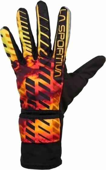 La Sportiva Winter Running Gloves Evo M Black/Yellow S