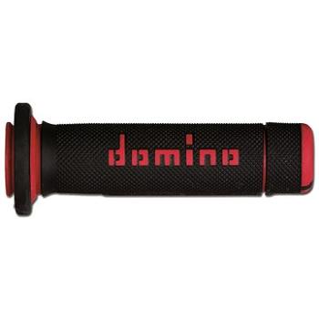 Domino gripy A180 ATV dĺžka 118 + 125 mm, čierno-červené (M018-122)