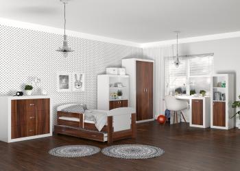 Detská izba Filip - havana posteľ + úložný priestor 180x80 cm
