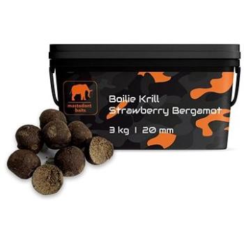 Mastodont Baits Boilie Krill Strawberry Bergamot 3 kg (RYBfhs004nad)