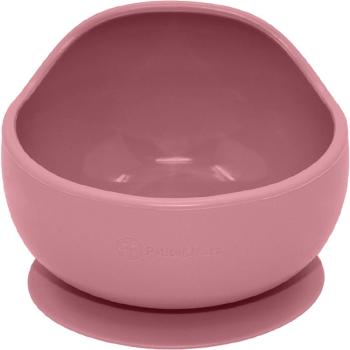 Petite&Mars Take&Match Silicone Bowl miska s prísavkou Dusty Rose 6 m+ 360 ml