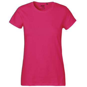 Neutral Dámske tričko Classic z organickej Fairtrade bavlny - Ružová | M