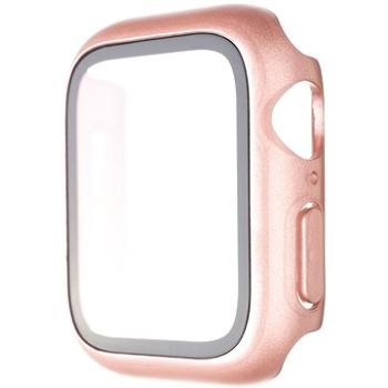 FIXED Pure+ s temperovaným sklom na Apple Watch 41 mm ružové (FIXPUW+-817-PI)