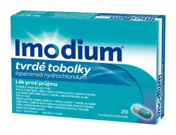 Imodium 2 mg tvrdé kapsuly, 20 ks