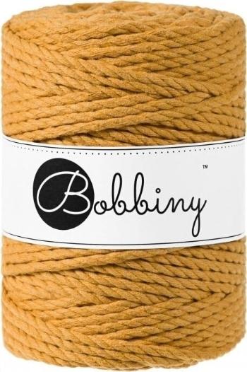 Bobbiny 3PLY Macrame Rope 5 mm 100 m Mustard Špagát