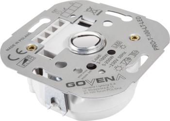 Govena Lighting PROT-100-LT-LED univerzálny stmievač Vhodné pre svietidlo: LED žiarovka, halogénová žiarovka, žiarovka,