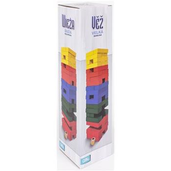 Veža veľká farebná s kockou (8590228025791)