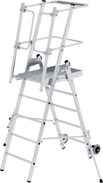 MUNK Günzburger Steigtechnik  52525 hliník rebrík s platformou Montáž pomocou nástrojov Max.prac. výška: 3.28 m