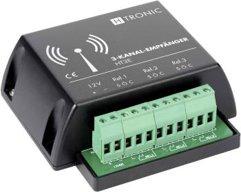 H-Tronic HT3E bezdrôtový prijímač  3-kanálový Frekvencia 868.35 MHz 12 V/DC