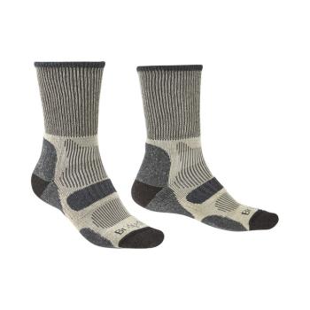 Ponožky Bridgedale Hike LW Cotton CC Boot charcoal/832 M (6-8,5)