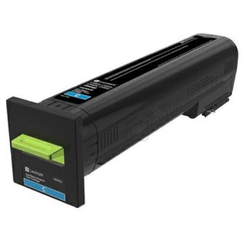 LEXMARK 72K20CE - originálny toner, azúrový, 8000 strán