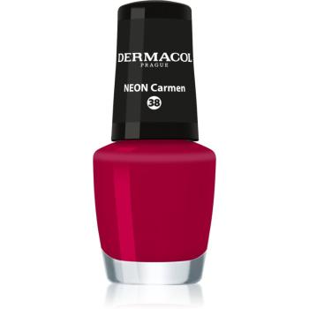 Dermacol Neon neónový lak na nechty odtieň 38 Carmen 5 ml