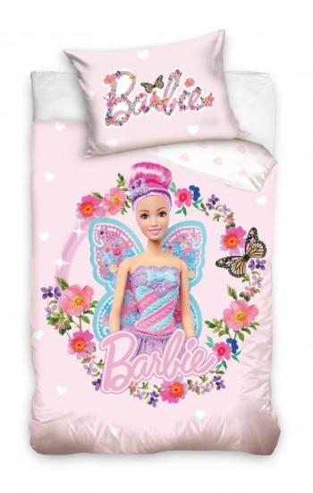 Carbotex Obliečky do detskej postieľky - Barbie 100 x 135 cm
