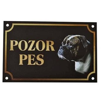 Cobbys Pet Pozor Pes Boxer 17 × 11 cm (8586020722198)