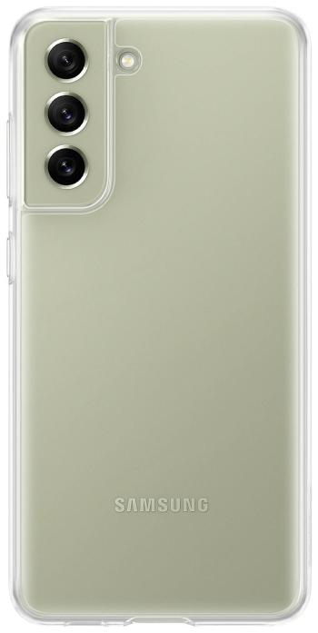 Samsung Clear Cover zadný kryt na mobil Samsung Galaxy S21 FE 5G priehľadná