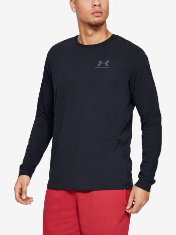 Under Armour Sportstyle Left Chest Tričko Čierna