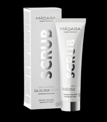 Mádara Hydrofilní pleťový peeling Exfoliating Oil-To-Milk Scrub 60 ml