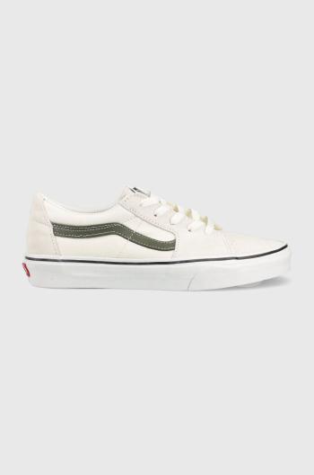 Tenisky Vans Sk8-Low biela farba