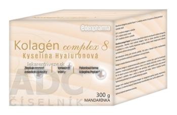 EDENPharma Kolagén complex 8 Kyselina Hyalurónová prášok príchuť mandarínka 1x300 g
