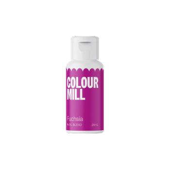 Jedlé potravinárske farbivo Olejová zmes Fuchsia 20 ml - Colour Mill