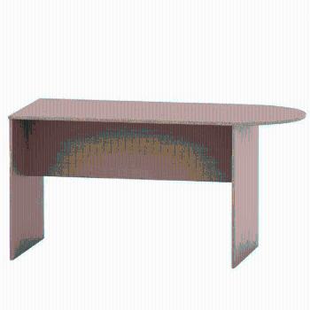 Zasadací stôl s oblúkom 150, buk, TEMPO ASISTENT 2 NEW 022