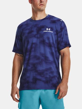 Under Armour UA Rush Energy Print SS Tričko Modrá