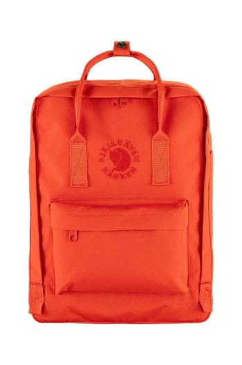 Ruksak Fjallraven Re-Kanken ružová farba, veľký, jednofarebný, F23548